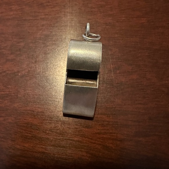 Taxco Vintage Sterling Silver Working Whistle Charm or Pendant 925 - Picture 4 of 6